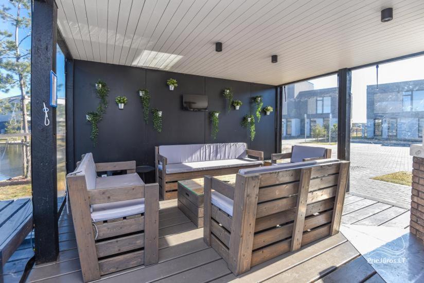 Apartamentai Melyna Jura Palanga Eksteriør bilde